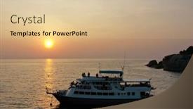  Presentation with scuba diving - Presentation theme enhanced with scuba-diving-liveaboard-boat background and a lemonade colored foreground