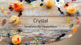  Presentation with events and decoration presentation - Presentation theme having sculling - holidays decoration and party concept background and a mint green colored foreground