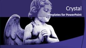  Presentation with melbourne - Colorful slide deck enhanced with sculpture at a melbourne cemetery backdrop and a  colored foreground