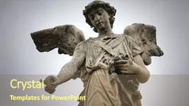  Presentation with melbourne - Audience pleasing presentation consisting of sculpture at a melbourne cemetery backdrop and a  colored foreground