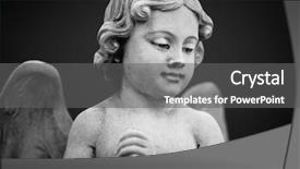  Presentation with melbourne - Presentation theme consisting of sculpture at a melbourne cemetery background and a  colored foreground