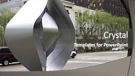  Presentation with avenue - Audience pleasing presentation consisting of sculpture in the garden along backdrop and a dark gray colored foreground