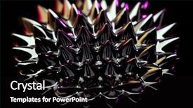  Presentation with magnet - Audience pleasing presentation consisting of inducement - sculpture of ferrofluid induced backdrop and a black colored foreground