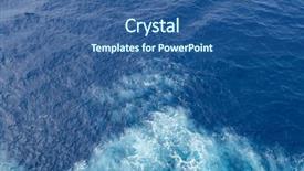  Presentation with cruise ship - PPT theme with  background and a  colored foreground