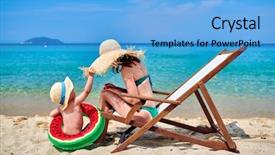  Presentation with evaluation of 5 years old boy - PPT layouts enhanced with sea bed - two year old toddler boy background and a light blue colored foreground