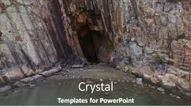  Presentation with koi fish - Slides having sea-cave-with-koi-fish background and a dark gray colored foreground