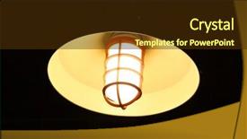  Presentation with distribution light - Cool new PPT theme with light at a beach-side backdrop and a  colored foreground