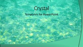  Presentation with water ocean - Colorful PPT layouts enhanced with sea green - clear ocean water in resort backdrop and a  colored foreground