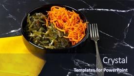  Presentation with black sea - Audience pleasing PPT theme consisting of sea-kale-laminaria-and-pickled backdrop and a wine colored foreground