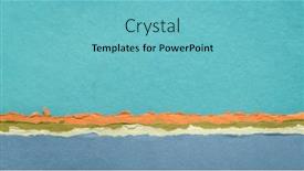  Presentation with blue abstract - Presentation theme enhanced with sea-ocean-or-lake-abstract and a  colored foreground