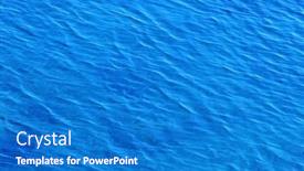  Presentation with ripples - Cool new PPT layouts with sea-ripples backdrop and a teal colored foreground