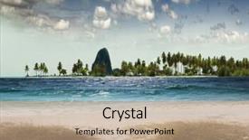  Presentation with sea sun - PPT layouts enhanced with sea sun sand and relaxation background and a  colored foreground