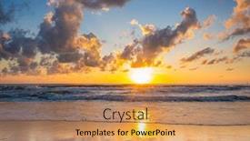  Presentation with thailand - Cool new theme with sea sunrise in koh samui island thailand backdrop and a coral colored foreground