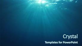  Presentation with deep dark sea - PPT layouts enhanced with deep dark sea - underwater ocean background photo background and a navy blue colored foreground