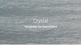  Presentation with ocean surface - Cool new PPT layouts with sea-surface-ocean-bay-under backdrop and a gray colored foreground