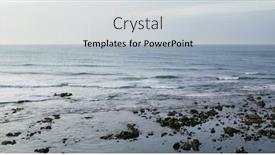  Presentation with wave - PPT layouts having sea-wave-splash-over background and a  colored foreground