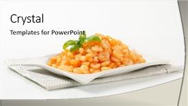  Presentation with plate boundaries - Beautiful slide set featuring sea worms - heap of peeled shrimps backdrop and a white colored foreground