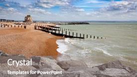  Presentation with coastal - Theme featuring seacoast defense during the napoleon background and a coral colored foreground