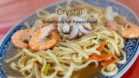  Presentation with noodles - 