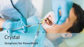  Presentation with gifted and talented children - Colorful presentation enhanced with seal installation process children stomatology backdrop and a light blue colored foreground