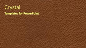  Presentation with leather - Amazing theme having seamless-leather-high-resolution-texture backdrop and a tawny brown colored foreground