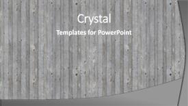  Presentation with concrete - Presentation design featuring seamless texture concrete wall background and a gray colored foreground