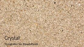  Presentation with sand - Amazing PPT layouts having seamless texture of sand backdrop and a coral colored foreground