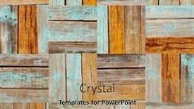  Presentation with brown wood texture - Presentation theme enhanced with seamless-texture-of-wooden-floor background and a coral colored foreground