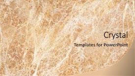  Presentation with marble - Slides featuring seamless warm colored marble texture background and a lemonade colored foreground