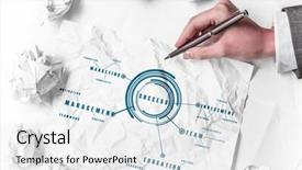  Presentation with search - Theme enhanced with search of good idea mixed background and a  colored foreground