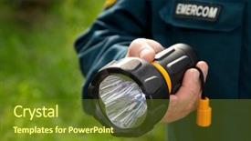  Presentation with rescue - Slide set consisting of search rescue - closeup photo of the human background and a tawny brown colored foreground