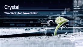  Presentation with moon - Theme with search rescue - is there life on moon background and a  colored foreground