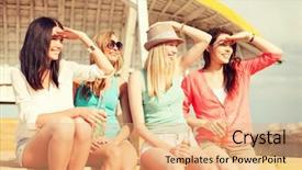  Presentation with vacation - Cool new presentation with searching for someone or something backdrop and a  colored foreground