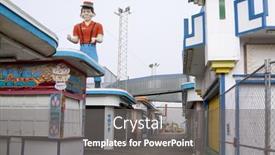  Presentation with heights - Amazing presentation theme having seaside-heights-nj-jan-13 backdrop and a gray colored foreground