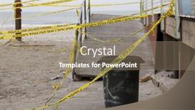  Presentation with heights - Beautiful presentation design featuring seaside-heights-nj-jan-13 backdrop and a coral colored foreground