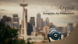  Presentation with architecture city - Audience pleasing PPT layouts consisting of seattle-city-view-from-kerry backdrop and a coral colored foreground