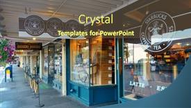  Presentation with starbucks - Slide deck featuring seattle-wa-aug-14 background and a tawny brown colored foreground