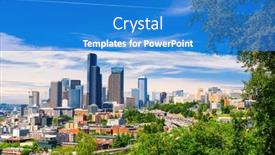  Presentation with highways - PPT layouts featuring seattle-washington-usa-downtown-skyline background and a teal colored foreground