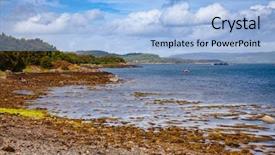  Presentation with seaweed - PPT layouts enhanced with seaweed washed out at isle background and a light blue colored foreground