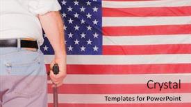  Presentation with second amendment - Cool new PPT theme with beautiful plumeria frangipani in the backdrop and a tawny brown colored foreground