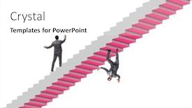  Presentation with career - Presentation theme having second-career-concept-with-two background and a white colored foreground