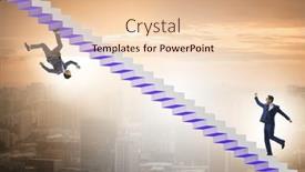  Presentation with career - PPT layouts enhanced with second-career-concept-with-two background and a lemonade colored foreground