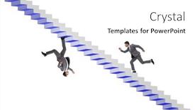  Presentation with career - Slides having second-career-concept-with-two background and a white colored foreground