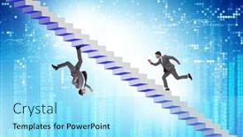  Presentation with career - Presentation theme featuring second-career-concept-with-two background and a arctic colored foreground