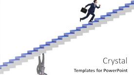  Presentation with career - PPT layouts enhanced with second-career-concept-with-two background and a white colored foreground