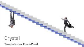  Presentation with career - Theme with second-career-concept-with-two background and a white colored foreground