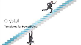  Presentation with career - Presentation with second-career-concept-with-two background and a white colored foreground