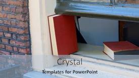  Presentation with old book - Theme having second-use-of-an-old background and a light blue colored foreground