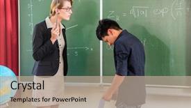  Presentation with pupil - Cool new PPT layouts with secondary education certificates - teacher or educator criticize backdrop and a coral colored foreground