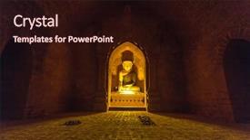  Presentation with myanmar bagan - Audience pleasing theme consisting of secret buddha temple at night bagan myanmar backdrop and a wine colored foreground